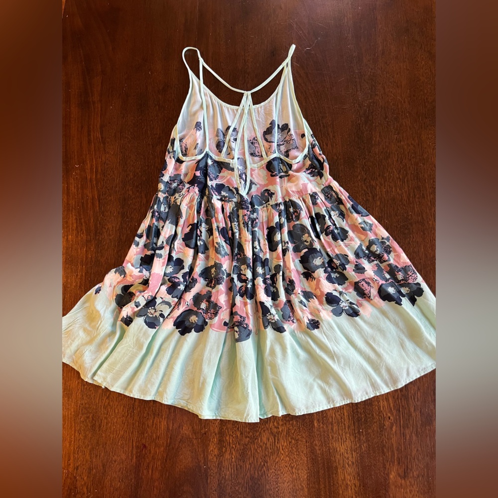 Free People Sweet Lucy Slip Floral Dress - Size XS - Picture 4 of 5